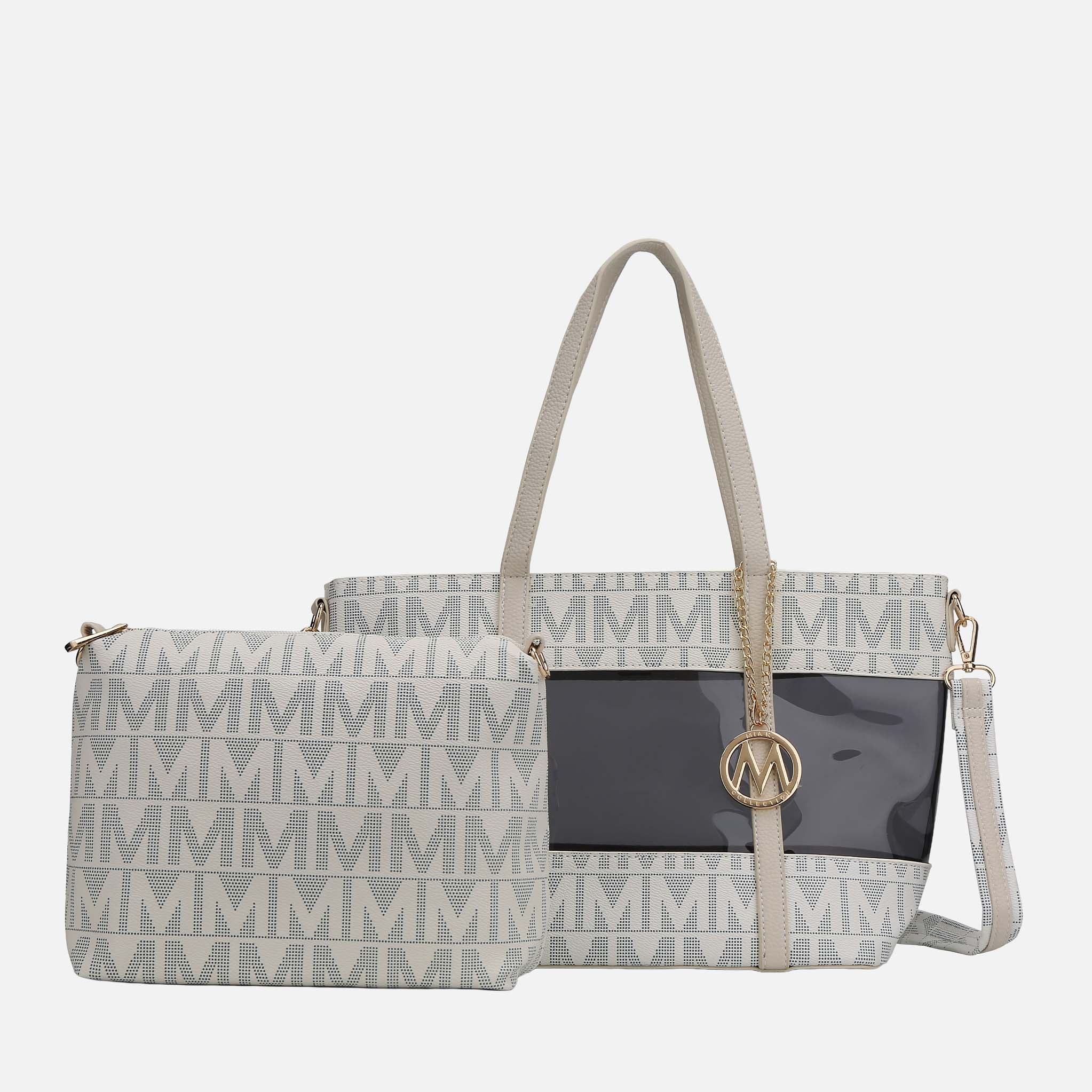 Belinda Signature Tote Bag and Pouch Set