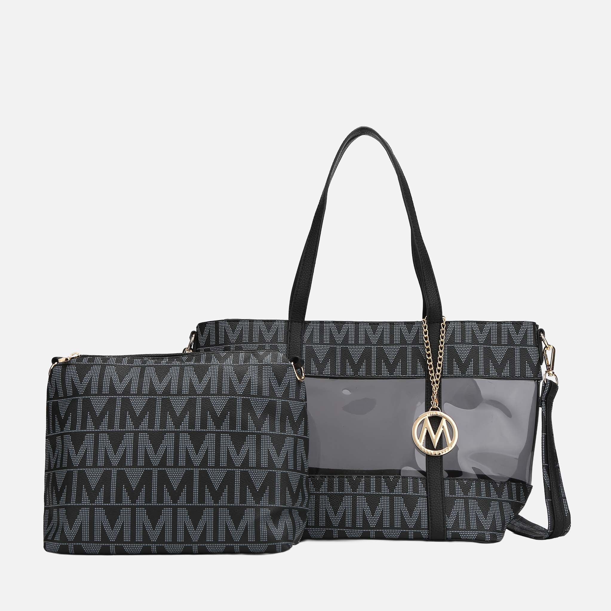 Belinda Signature Tote Bag and Pouch Set
