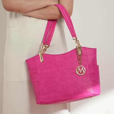 Allison Signature Tote Bag and Wallet Set