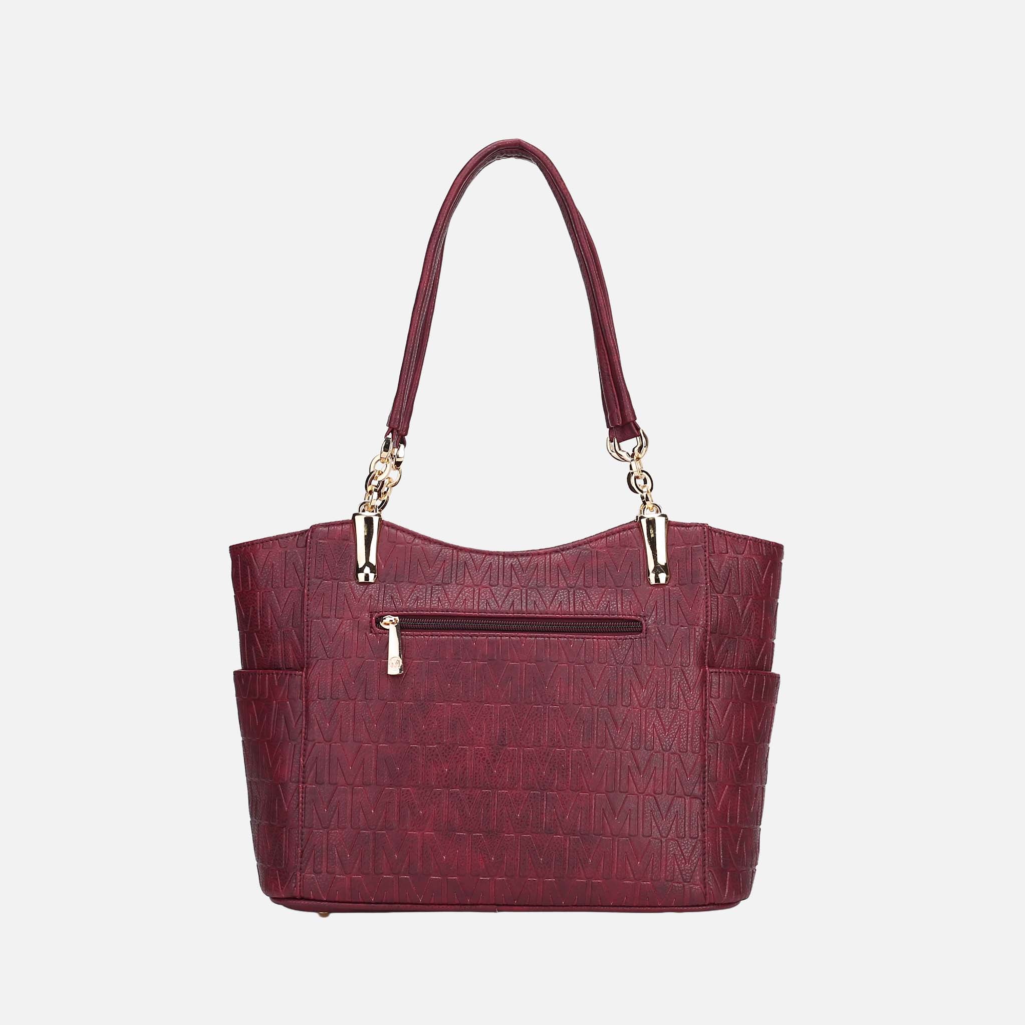 Allison Signature Tote Bag and Wallet Set