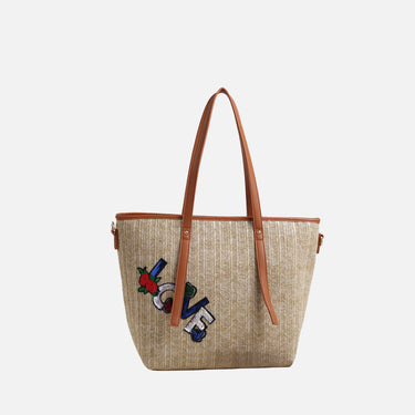 Hampton Woven Beach Tote Bag