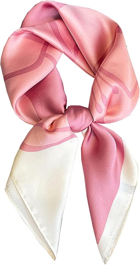 Hair Bandanas Scarf For Women Lightweight Fashion Neck Silk Satin Head Scarves For Sleeping Handbags Scarf