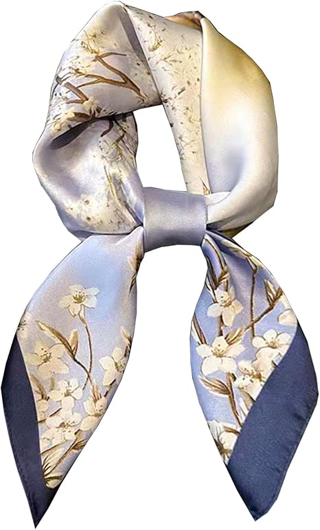 Hair Bandanas Scarf For Women Lightweight Fashion Neck Silk Satin Head Scarves For Sleeping Handbags Scarf