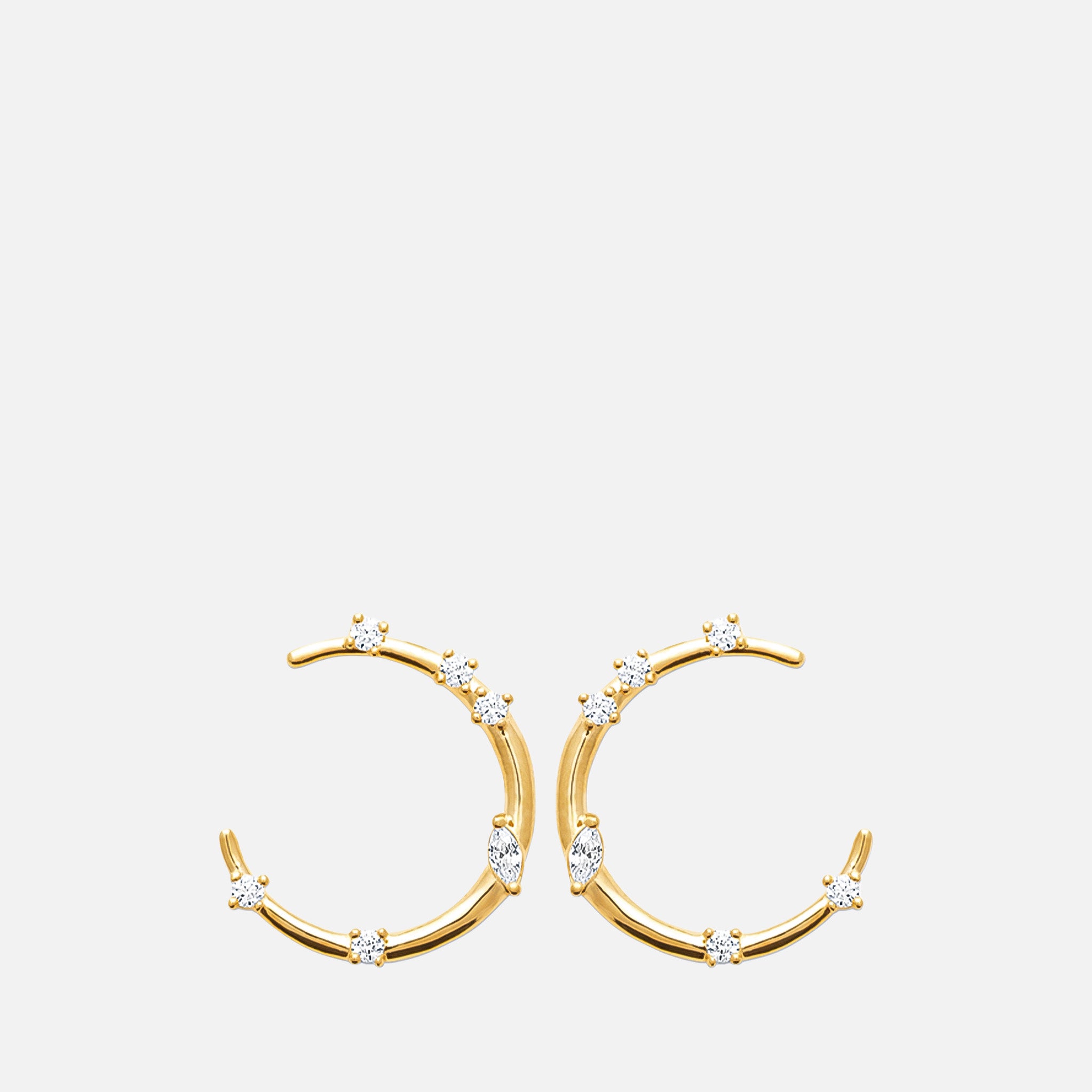 Nova Stellar Hoop Earrings