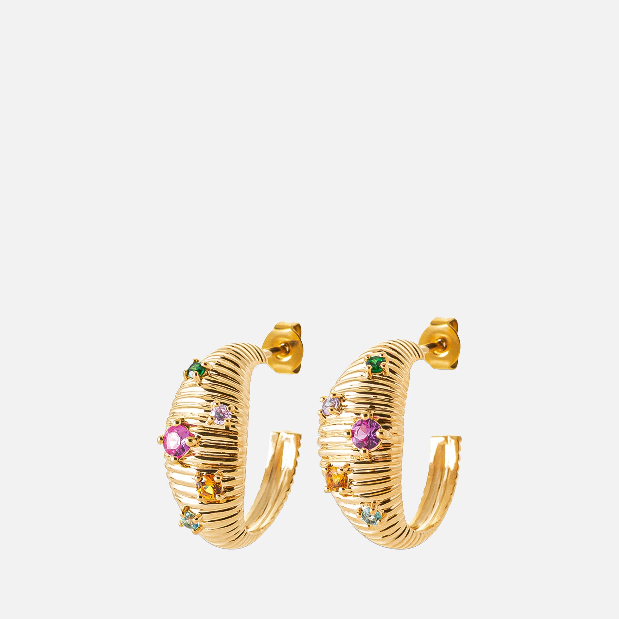 Chroma Ribbed Hoops