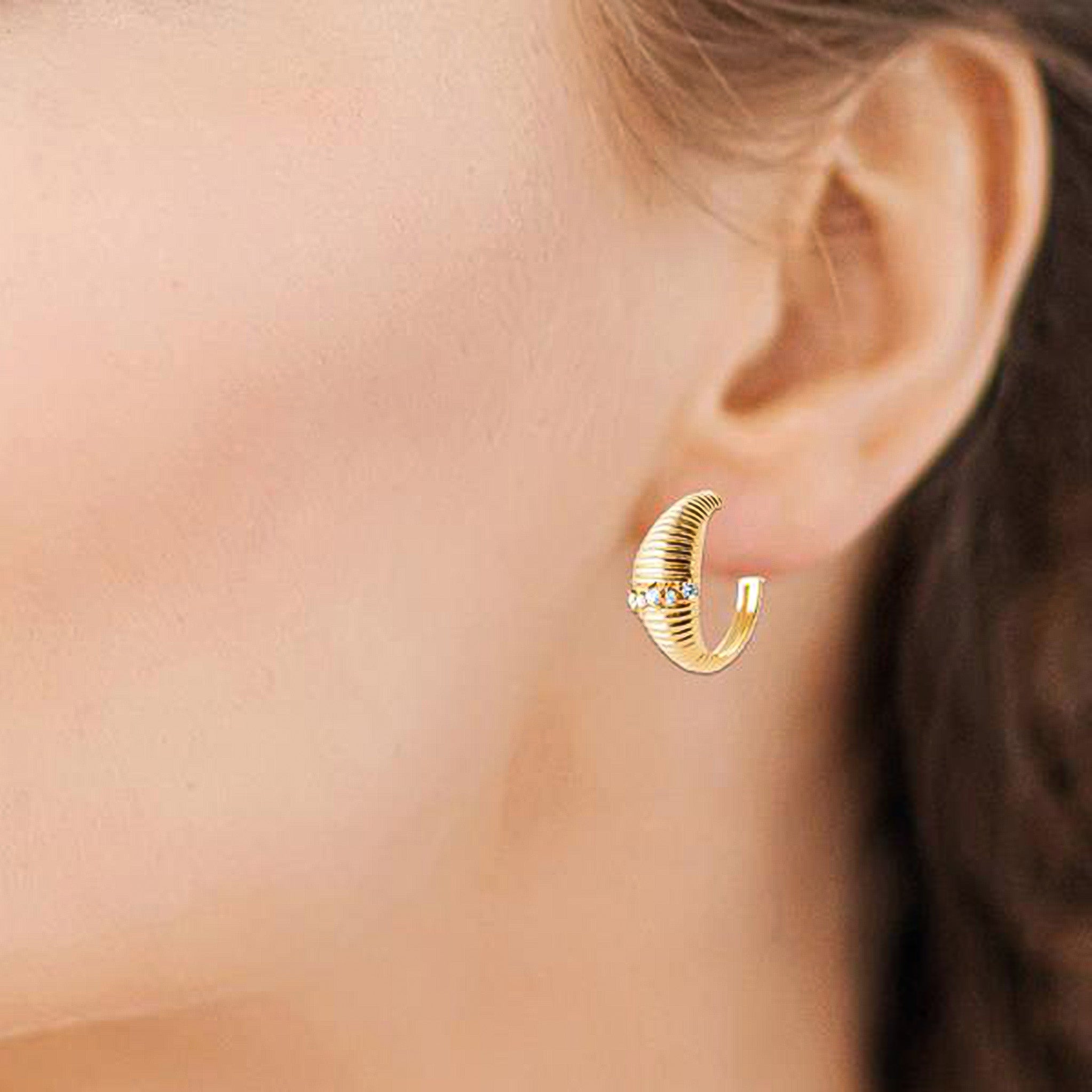 Sorrento Ribbed Hoops