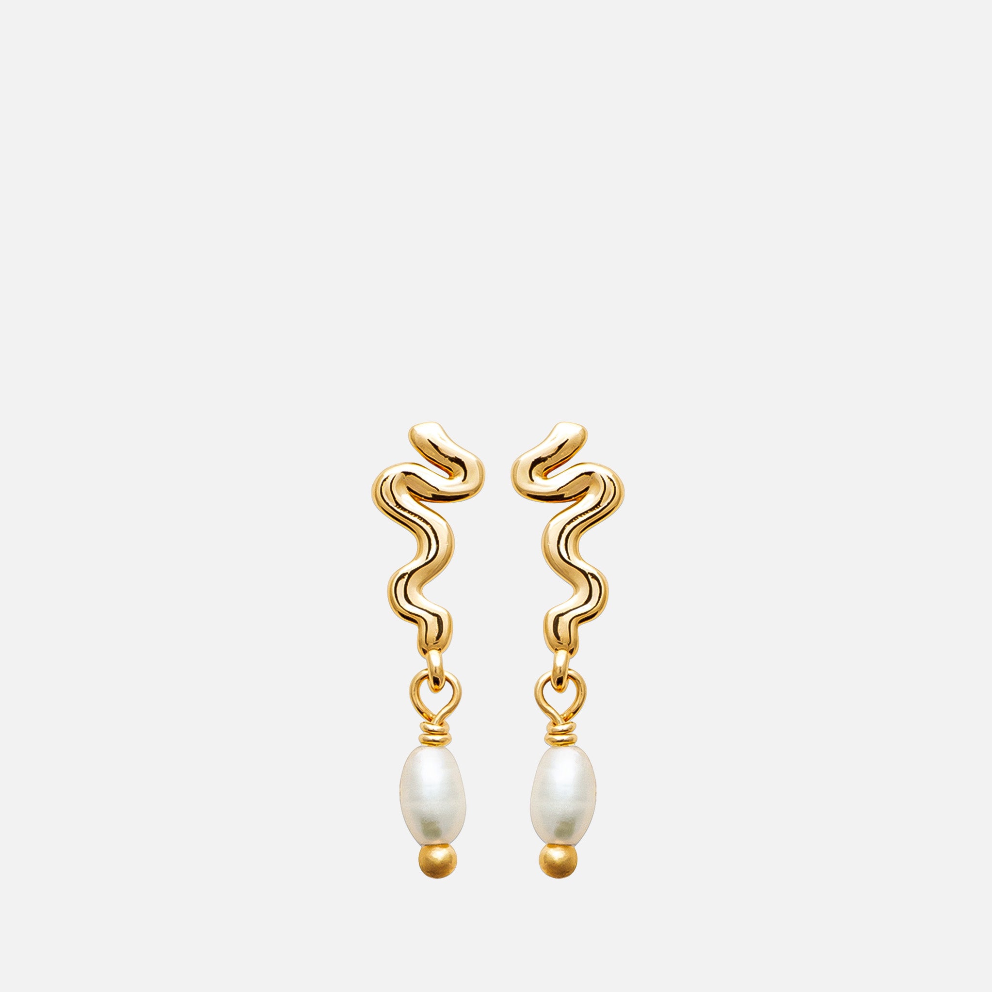 Serpentine Tide Pearl Drops