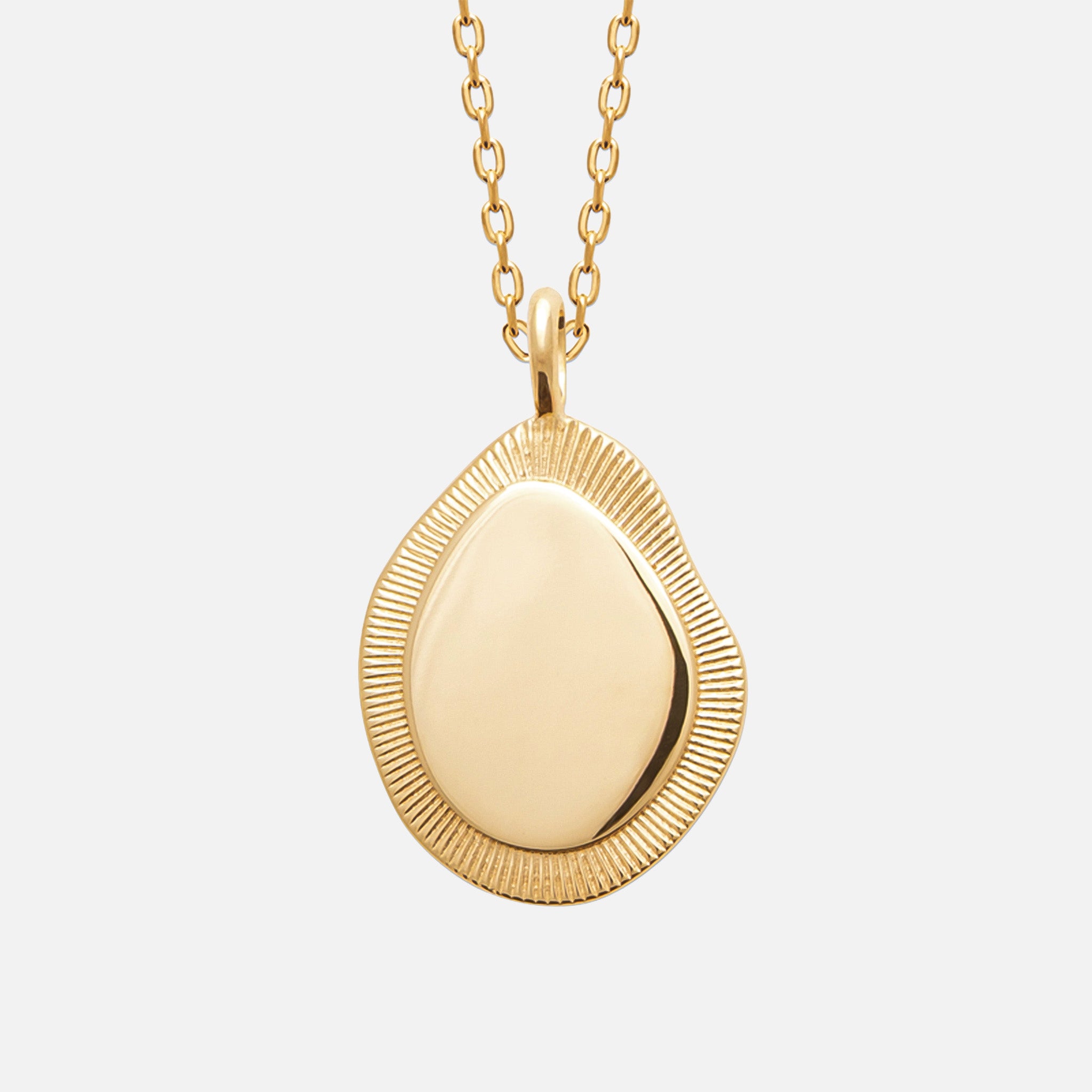 Elaris Contour Pendant Necklace