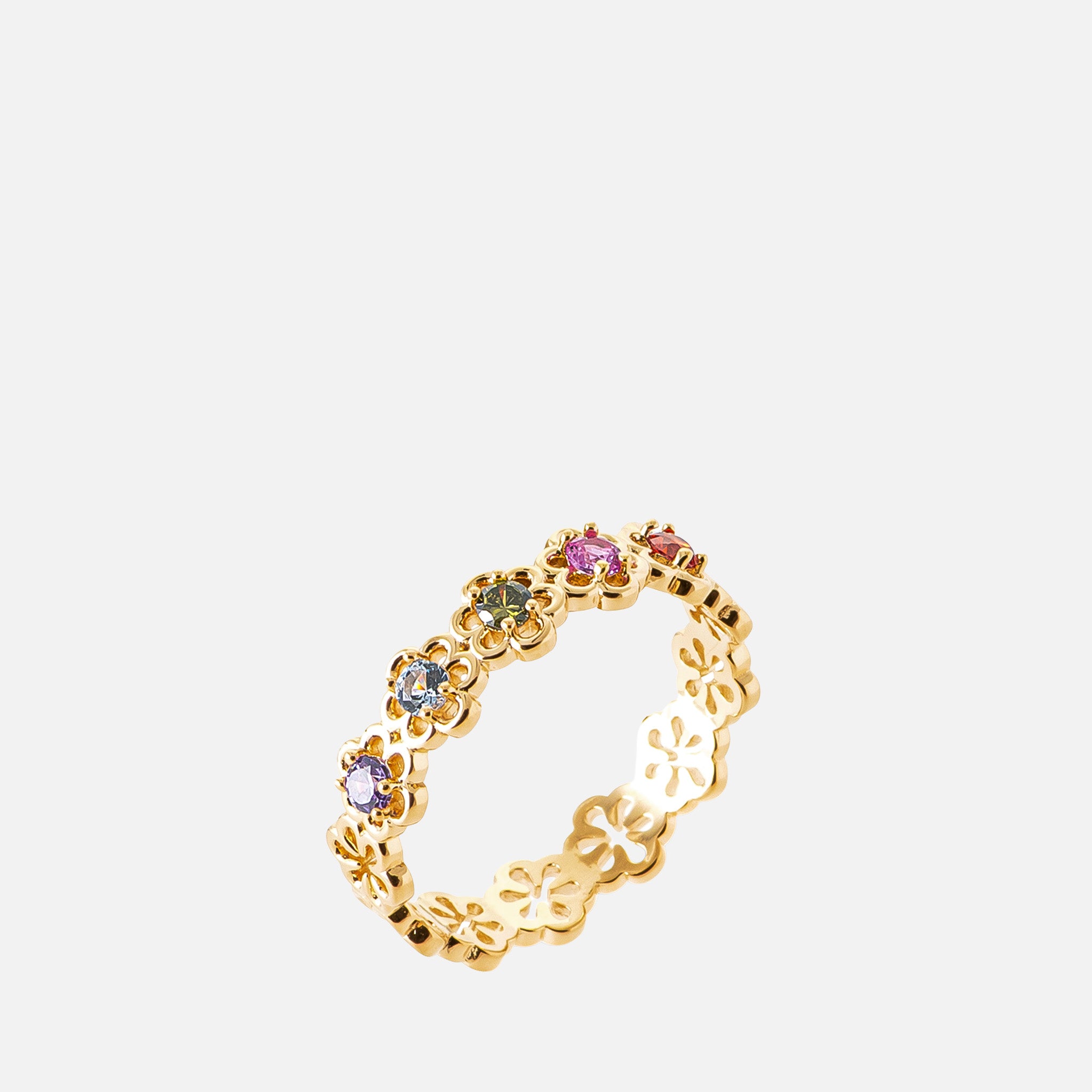 Flora Meadow Eternity Ring