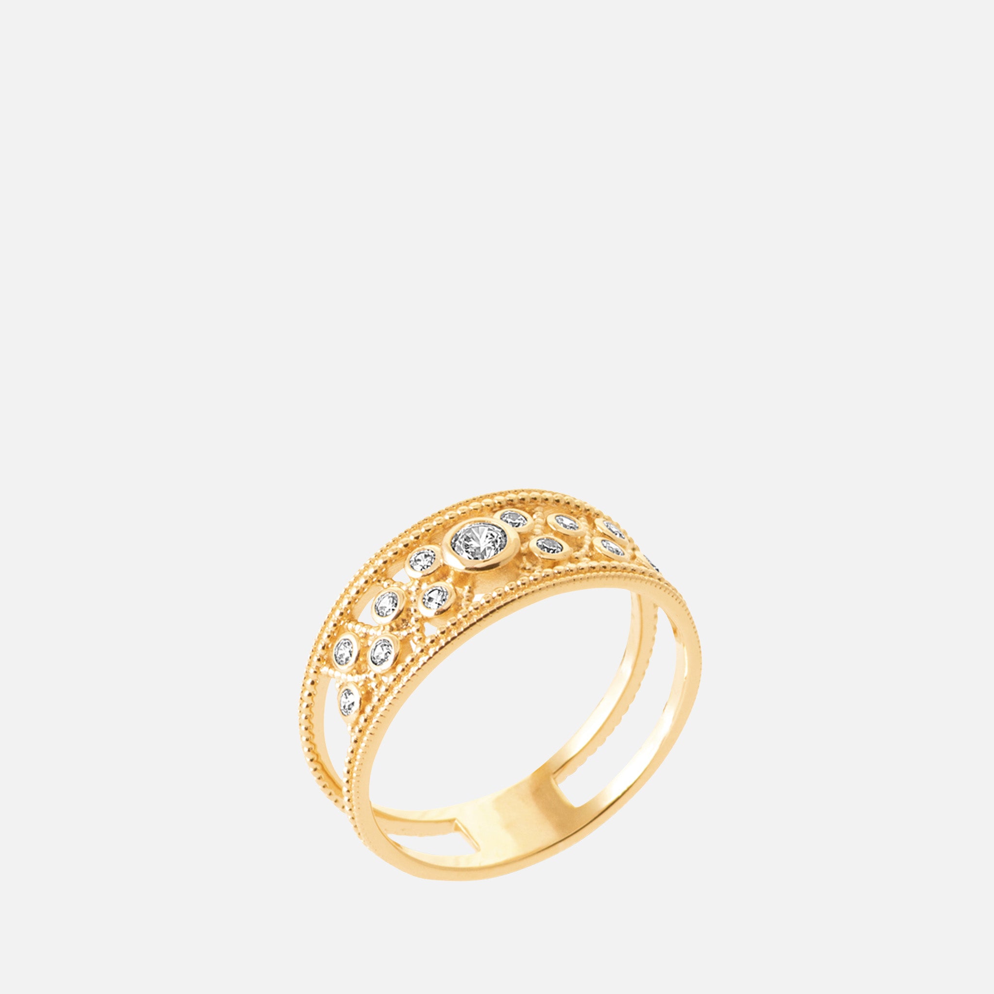 Amica Filigree Band Ring