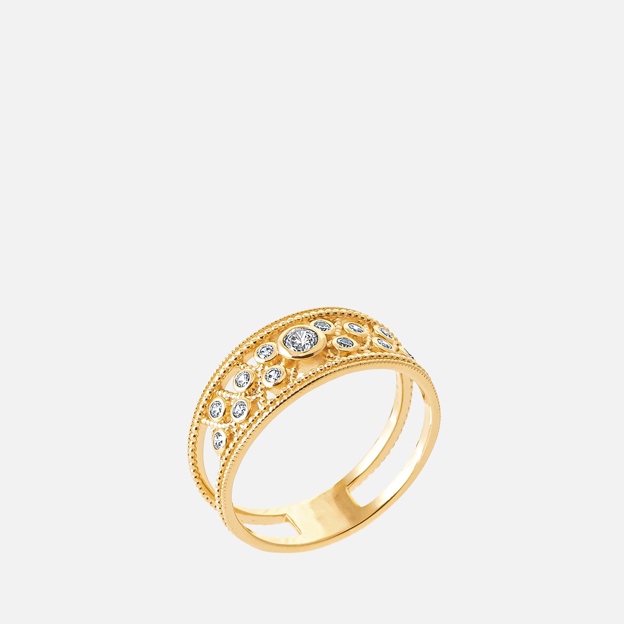 Amica Filigree Band Ring