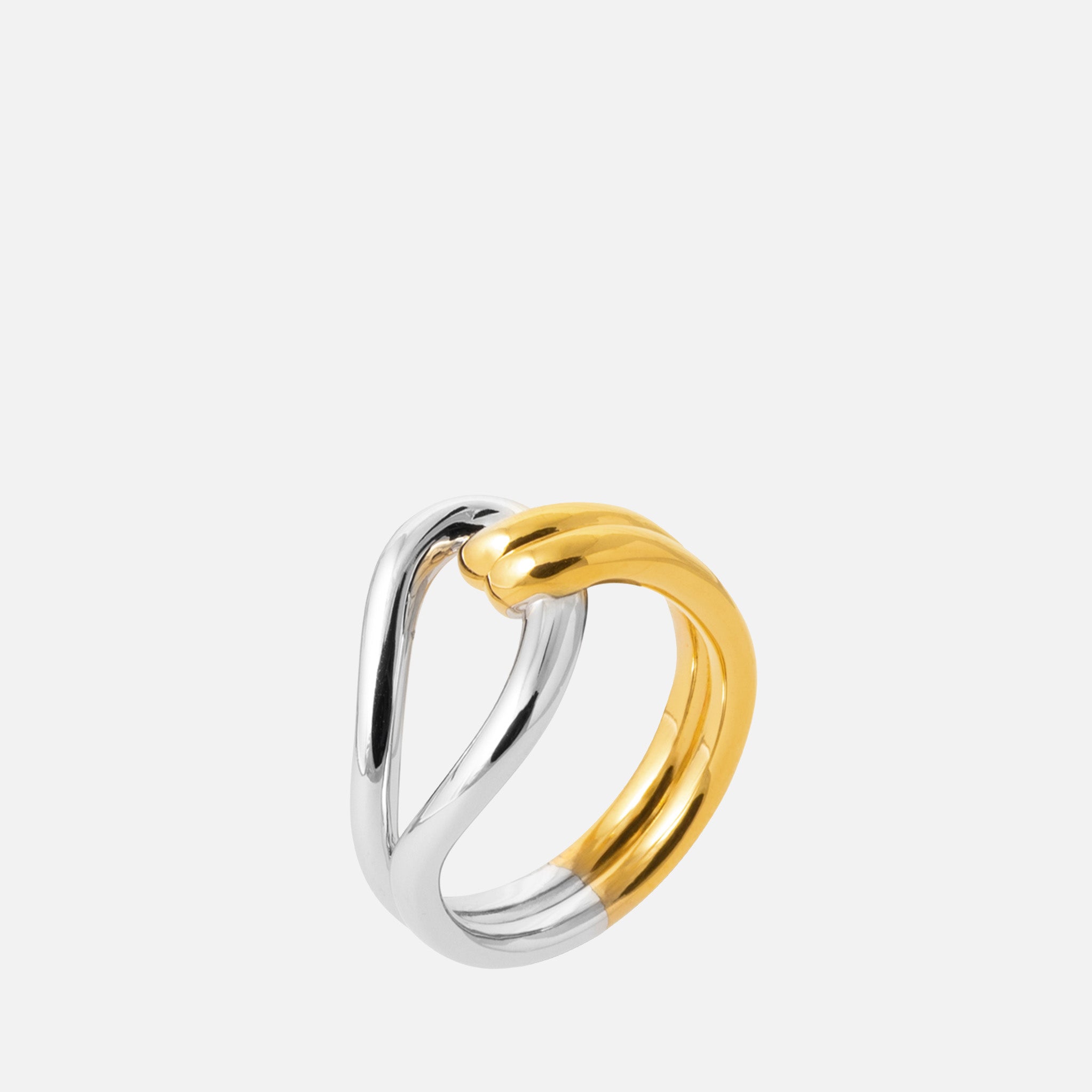 Amelia Dual-Tone Bypass Ring