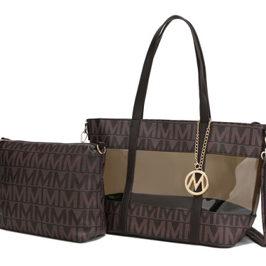 Belinda Signature Tote Bag and Pouch Set