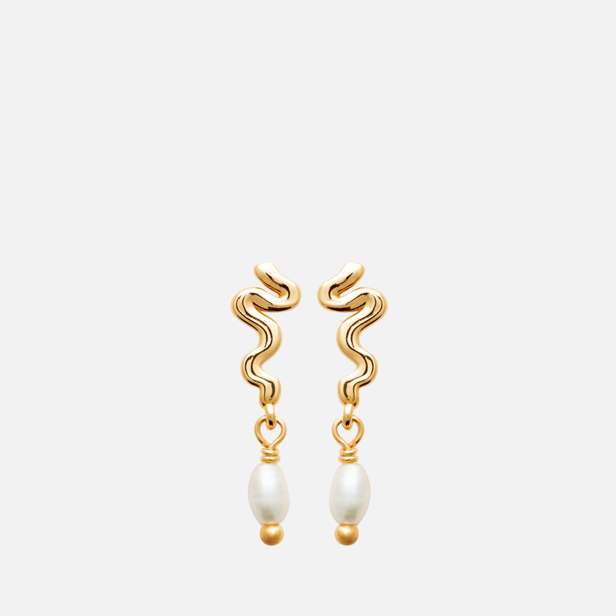 Serpentine Tide Pearl Drops