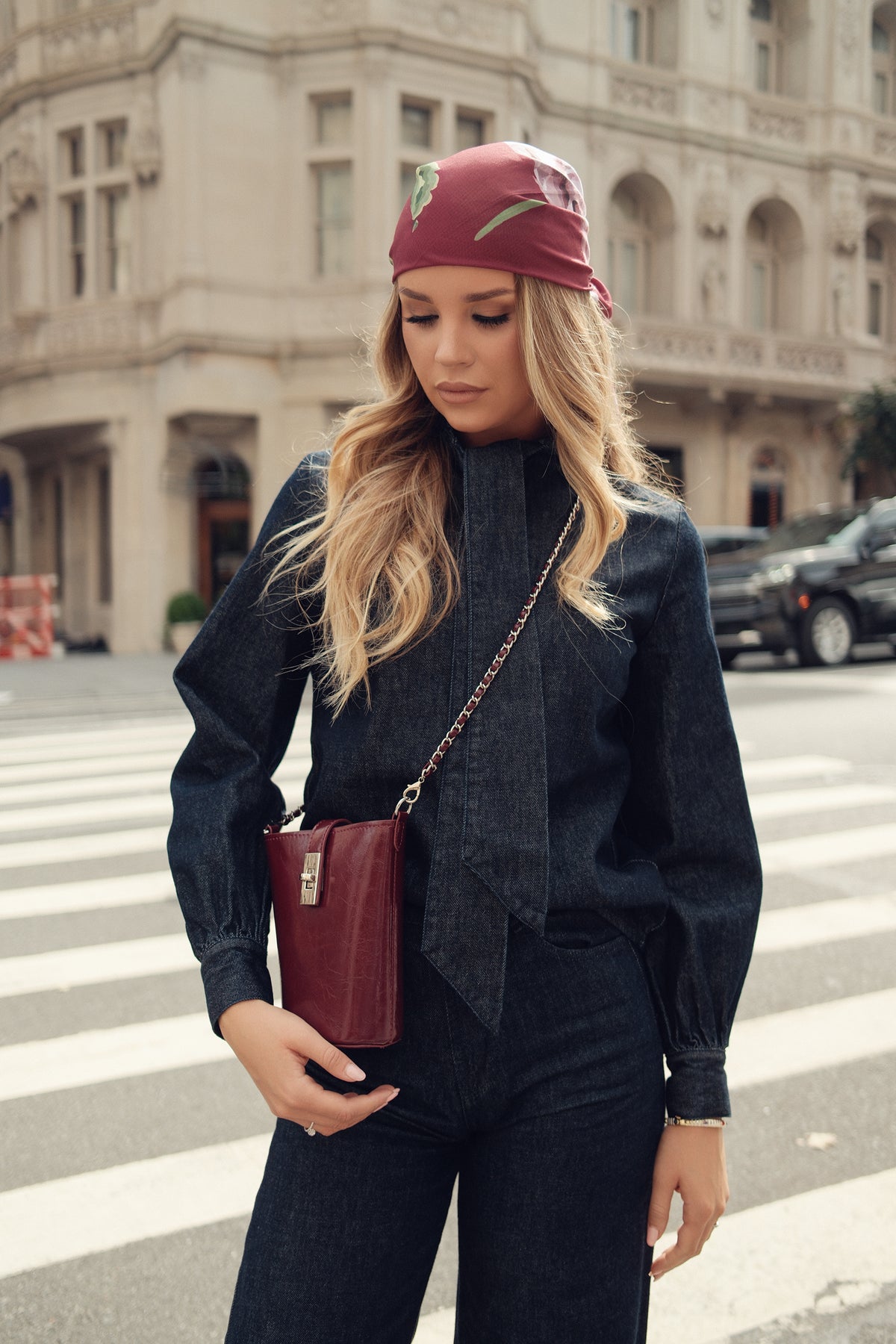 Evelina Mini Bucket Bag
