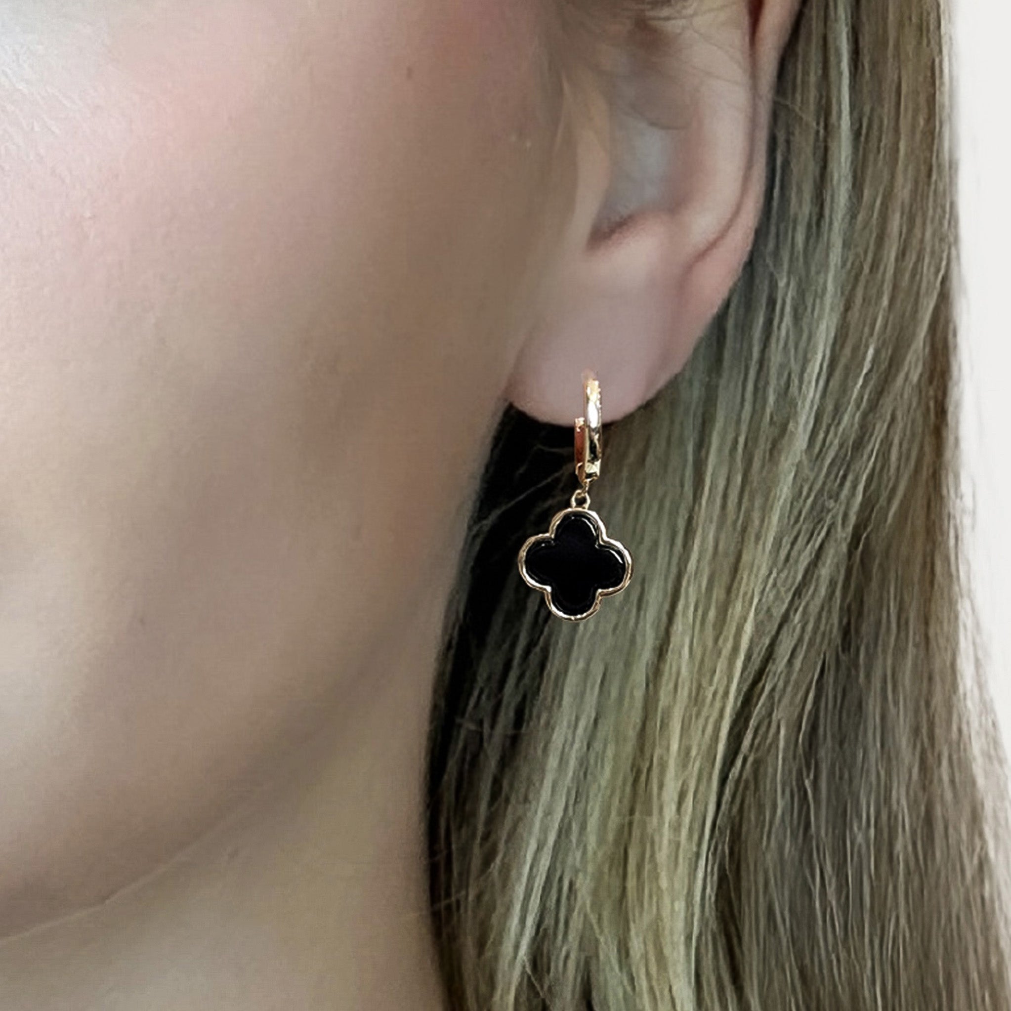 Clover Drop Earrings