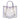 Diva PVC Tote Bag with Tweed Bucket Bag