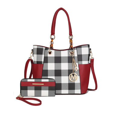 Paloma Shoulder Bag by Mia k with Matching Wallet