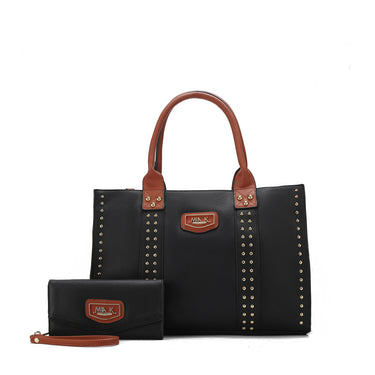 Davina Tote Bag and Wallet Set