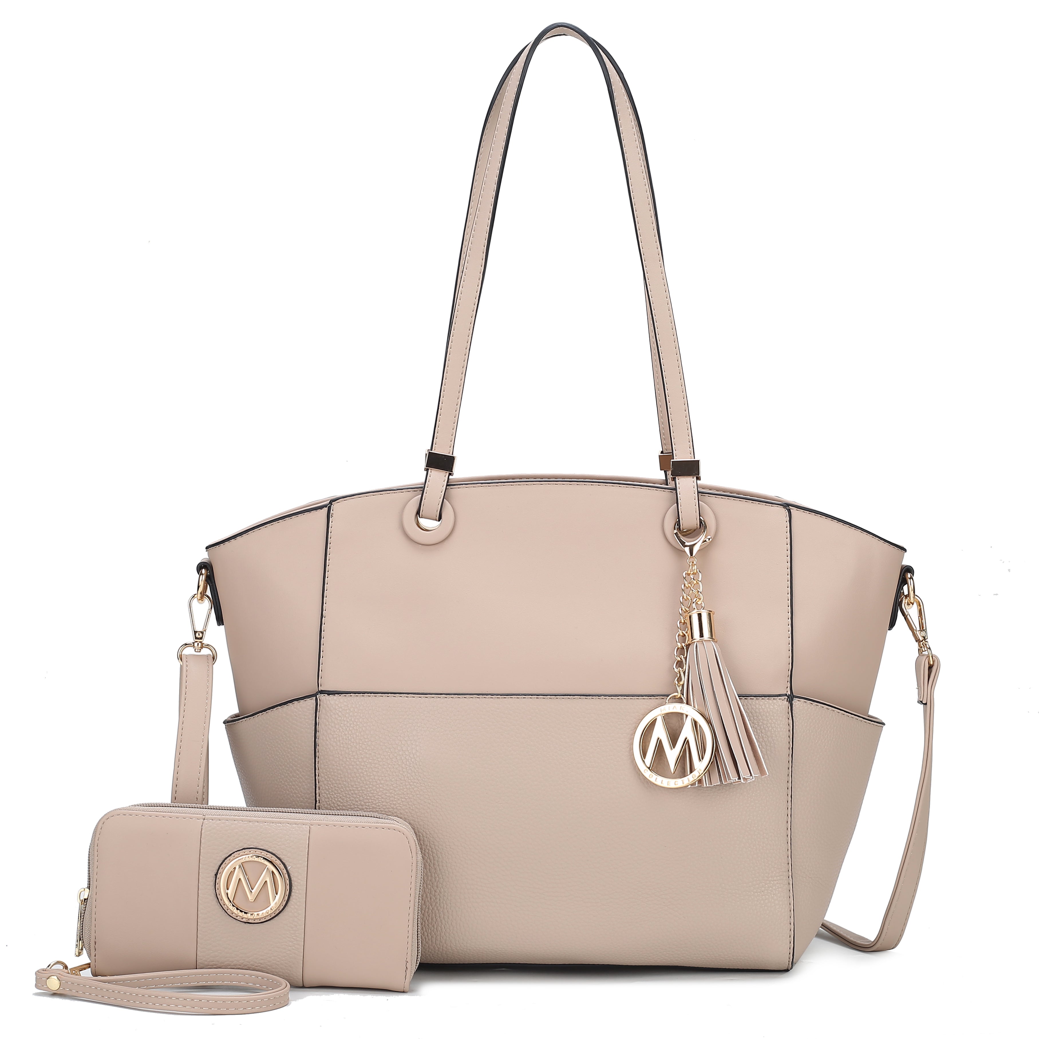 Prisha Tote Bag and Wallet Set