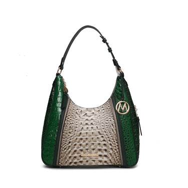 Becket Embossed Shoulder Bag