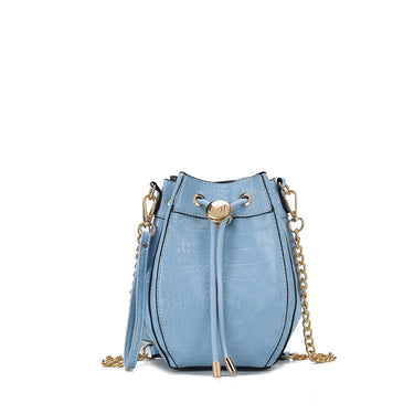 Cassidy Embossed Bucket Bag