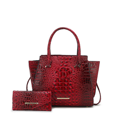 Viridiana Croc Tote Bag and Set