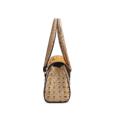 Liviana Croc-Embossed Shoulder Bag