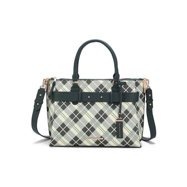 Vivian Plaid Shoulder Bag