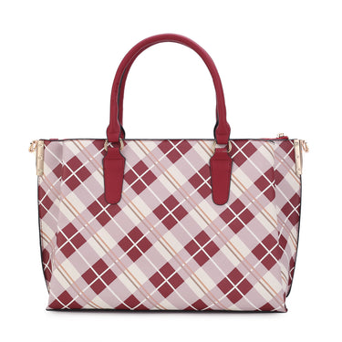 Vivian Plaid Shoulder Bag