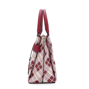 Vivian Plaid Shoulder Bag