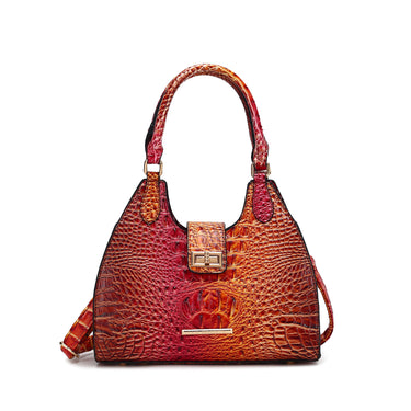 Ava Gradient Croc Tote Bag