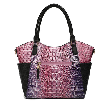Janise Gradient Croc Tote handbag