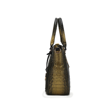 Bonnie Croc-Embossed Handbag and Set