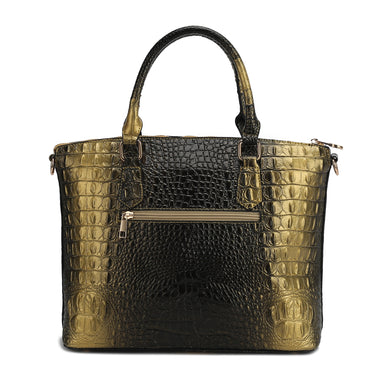 Liora Croc-Embossed Tote Bag and Set