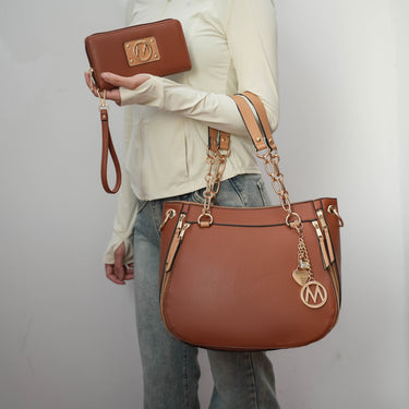 Lina Shoulder Bag and Wallet Set