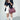 Jaseli Color-Block Hobo Bag and Cardholder Set