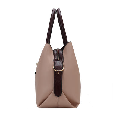 Edith Vegan Leather Women Tote Bag With wallet