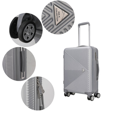 Felicity Carry-on Hardside Spinner and Cosmetic Case Set
