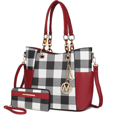 Paloma Shoulder Bag by Mia k with Matching Wallet