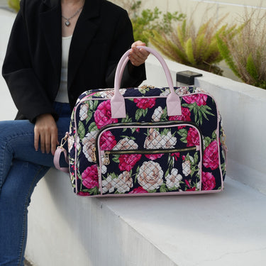 Jayla Botanical Pattern Women's Duffle Handbag