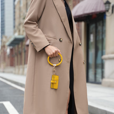 Mabel Quilted Vegan Leather Women's Shoulder Handbag with Keychain & Card Holder