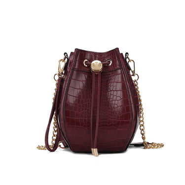 Cassidy Embossed Bucket Bag