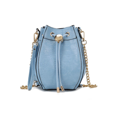 Cassidy Embossed Bucket Bag