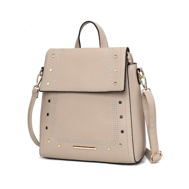 Elke Vegan Leather Womenâ€™s Convertible Backpack Bag