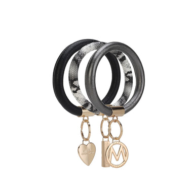 Jasmine Bangle Bracelet Keyring Set