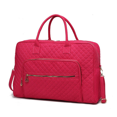 Jayla Solid Quilted Cotton Women's Duffle Bag